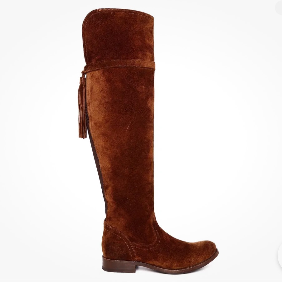 Frye Molly Tassel Oner Knee Boot Nwt